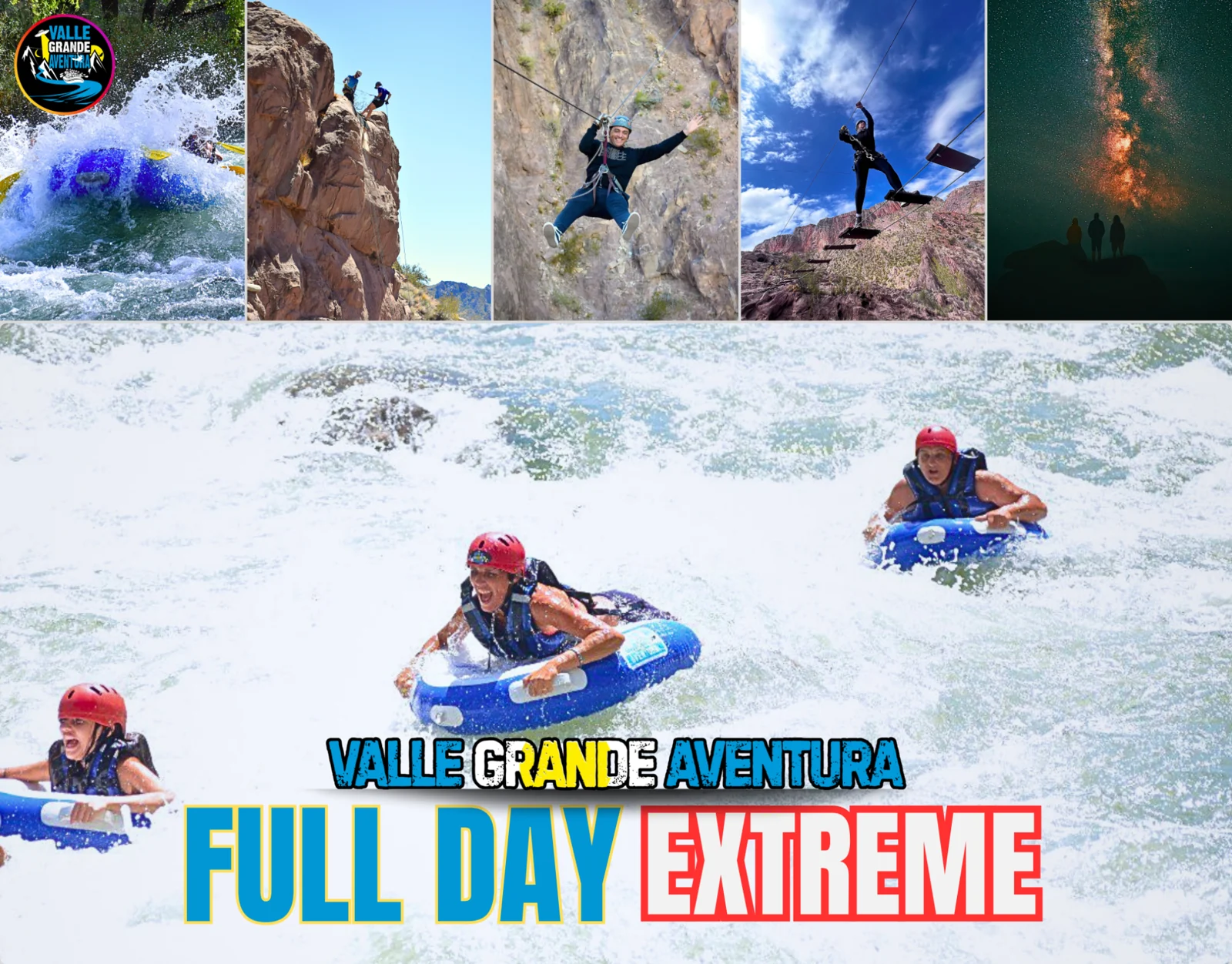Full Day Extreme de Valle Grande Aventura